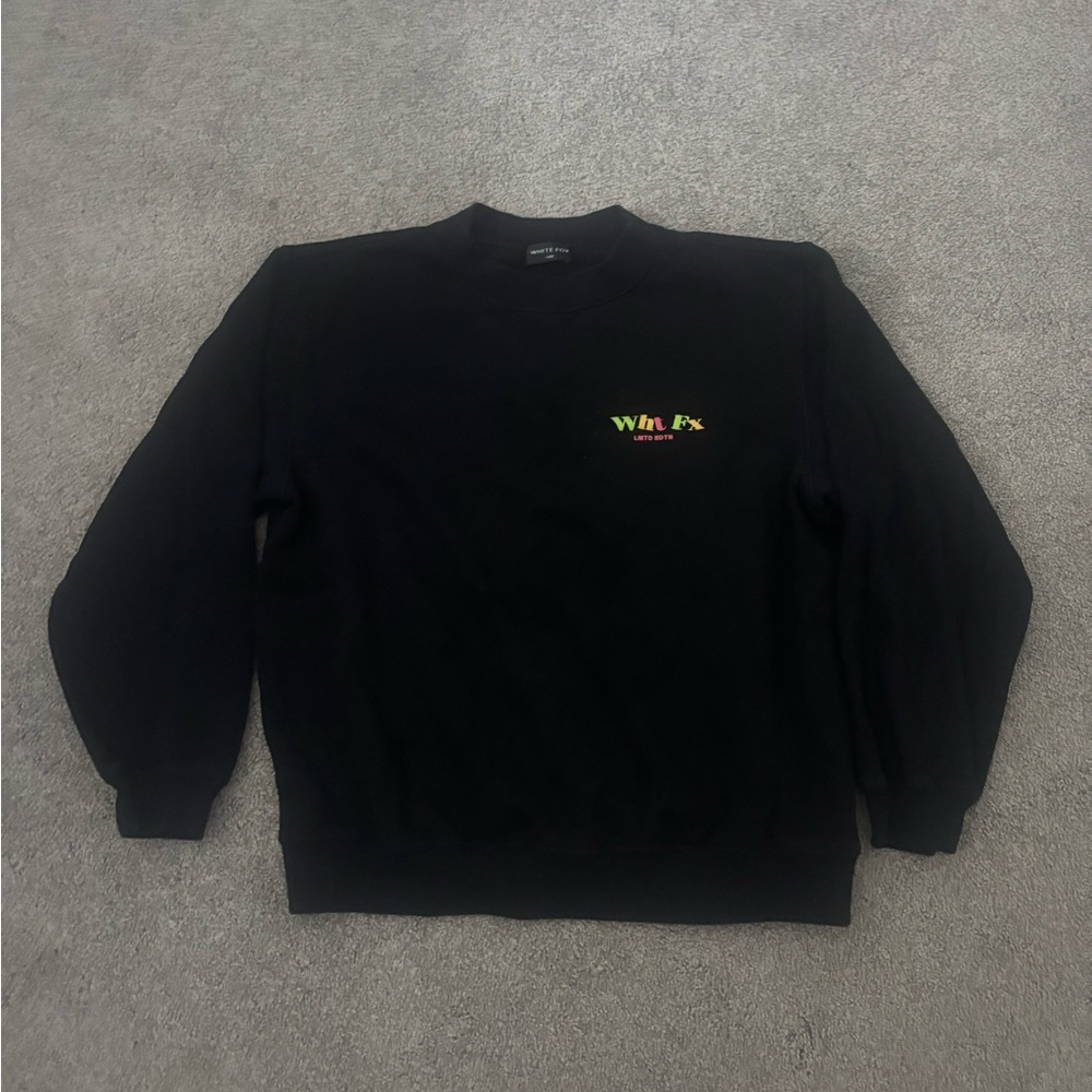 White Fox Crewneck Sweater